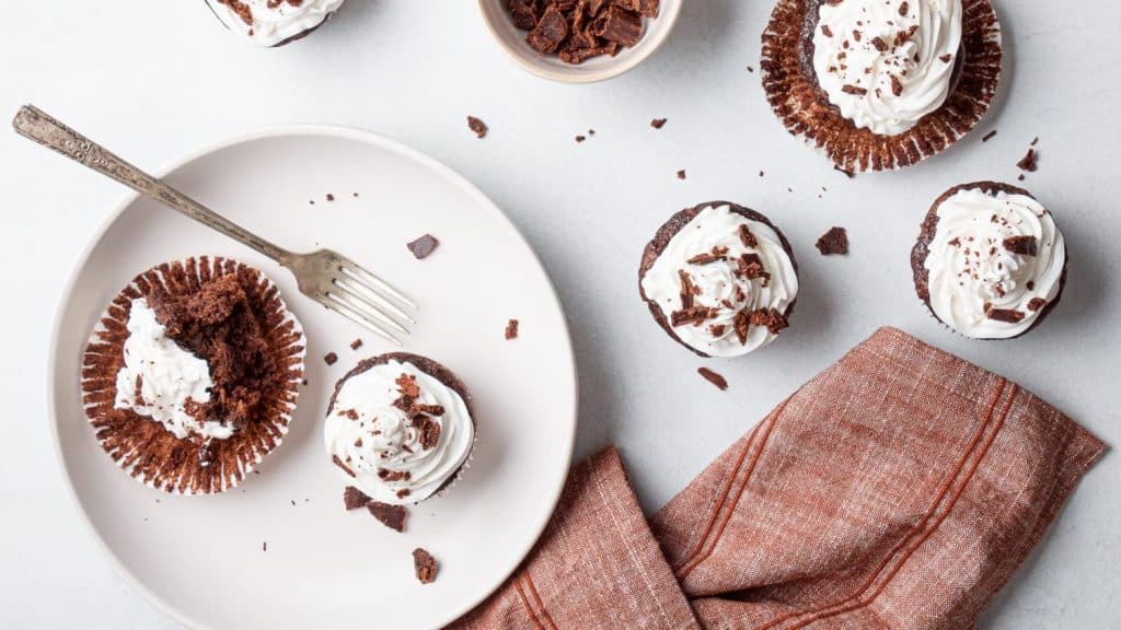 Chocolate Kraut Cupcakes