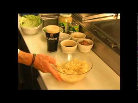 Frank’s Duck Confit Cabbage Roll with Guinness au Jus