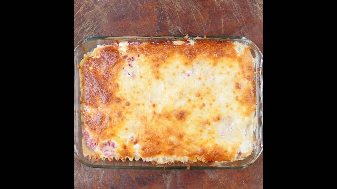Frank’s Kraut Reuben Lasagna