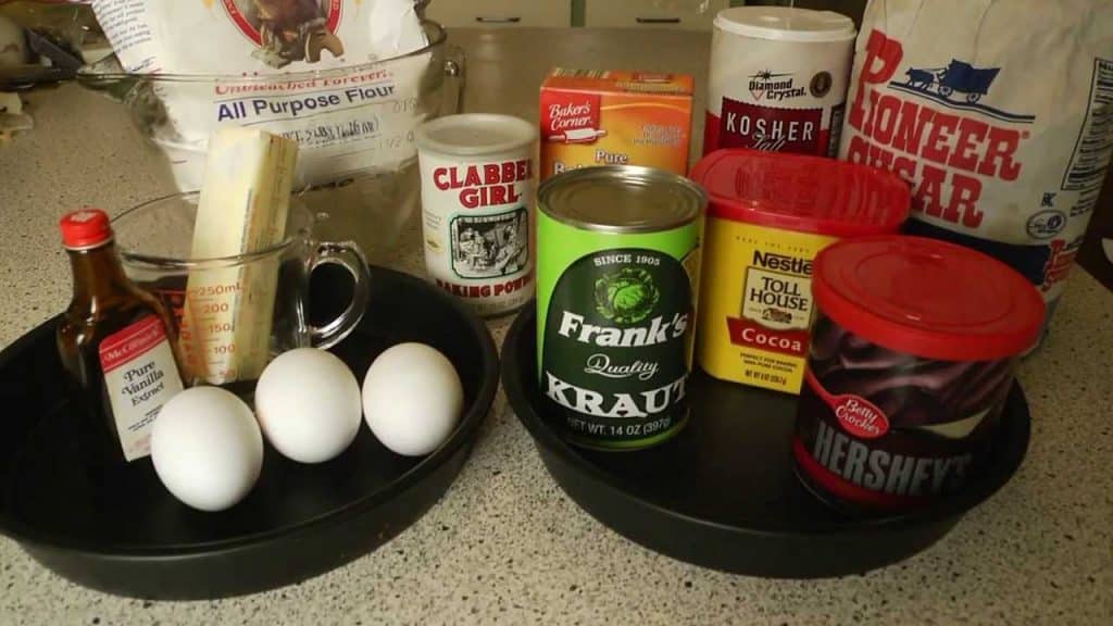 Frank’s Sauerkraut Chocolate Cake