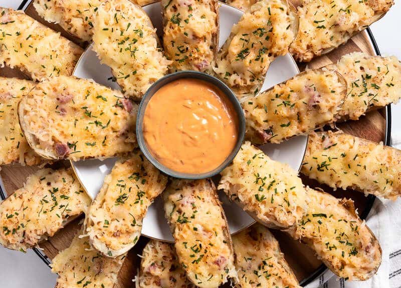 Reuben Potato Skins Recipe