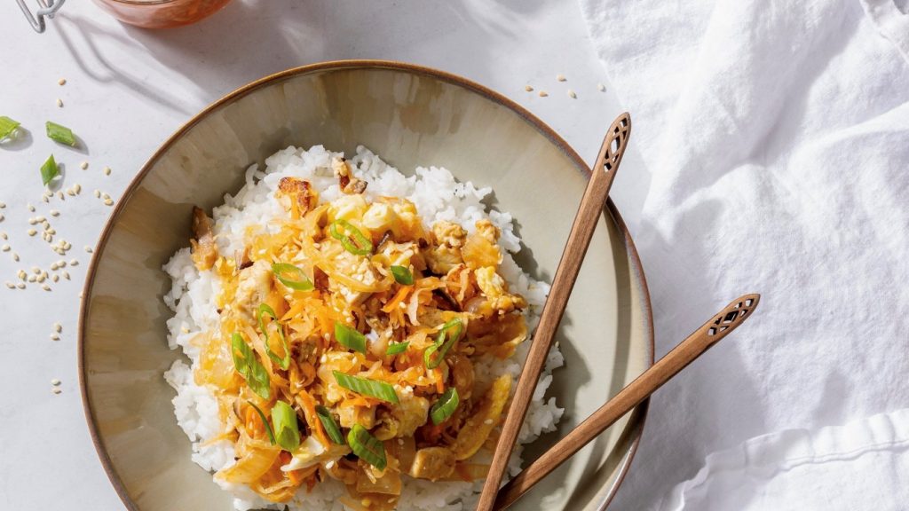 Quick Kimchi Stir Fry Recipe