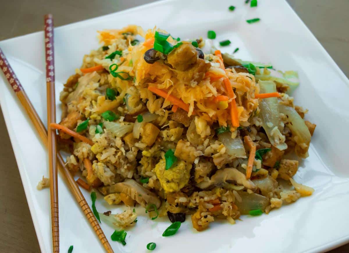 Quick Kimchi Stir Fry