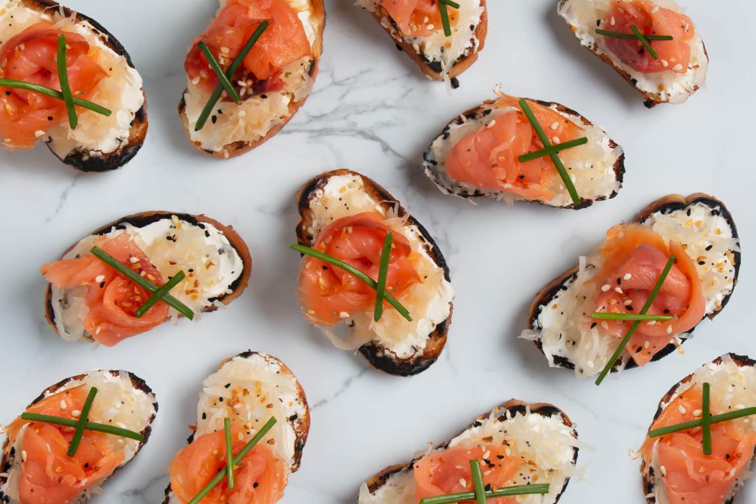 Smoked Salmon Crostini 