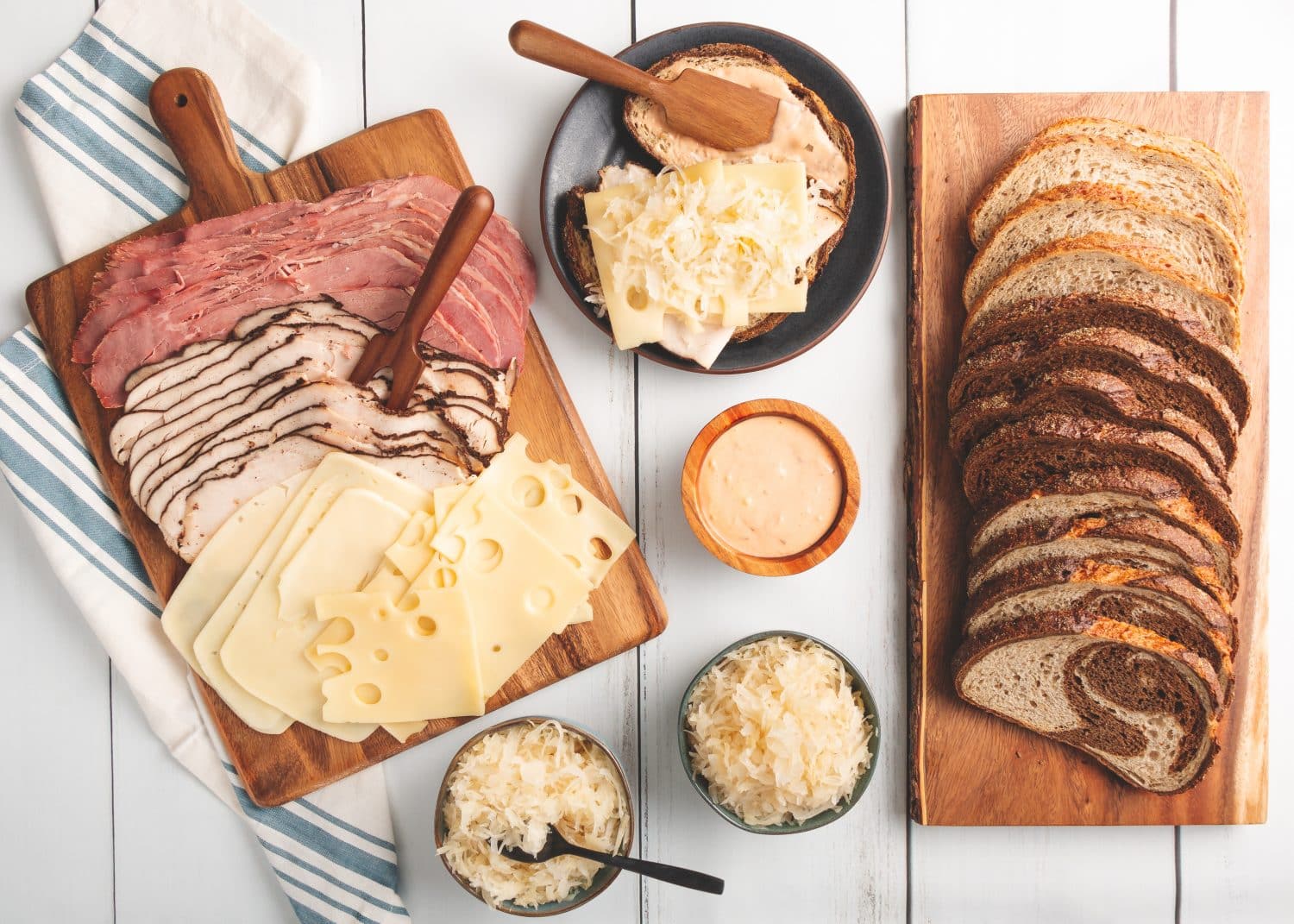 Reuben Sandwich Board Recipe - Frank's Kraut