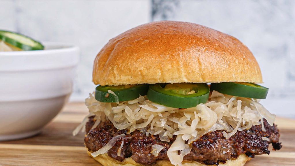 Frank's Jalapeno Burger Recipe