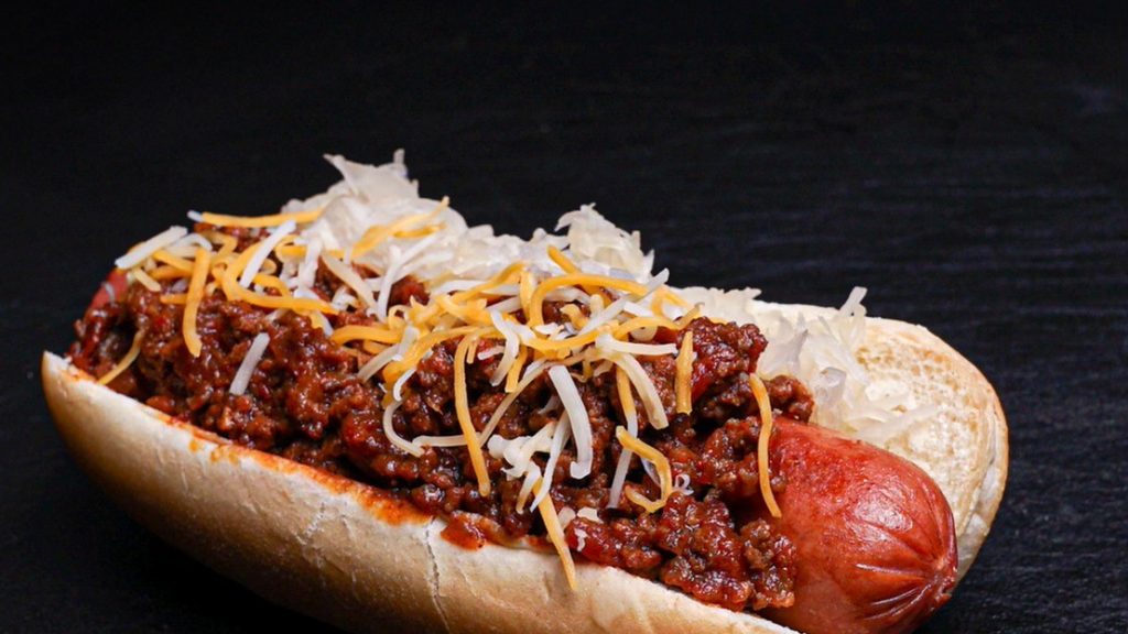 Frank's Kraut Chili Dog