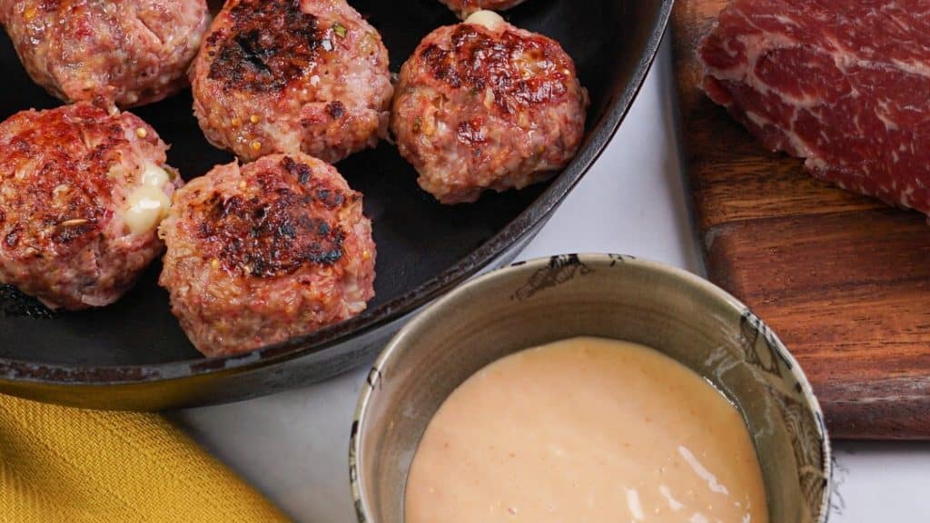 Reuben Meatballs