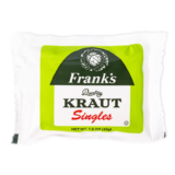 Frank’s Kraut Singles, 1.5 oz (18 Pack)