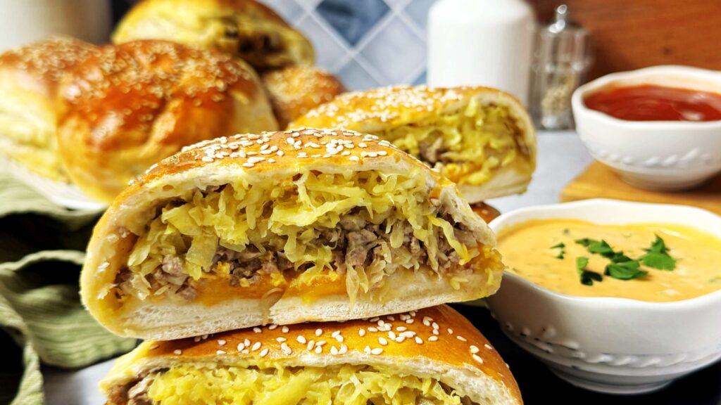 Mustard Kraut Burgers