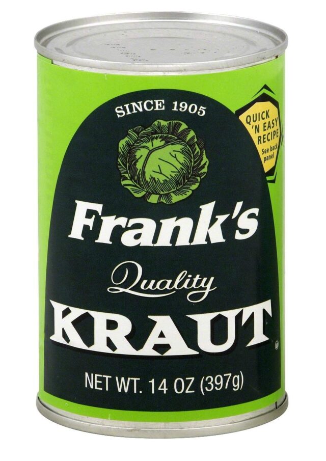 Frank’s Quality Kraut 14oz Cans – Pack of 24