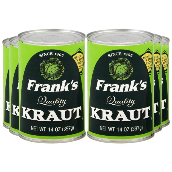 Frank’s Quality Kraut 14oz Cans – Pack of 6