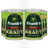 Frank&rsquo;s Sweet Bavarian Style Kraut 14oz – Pack of 6